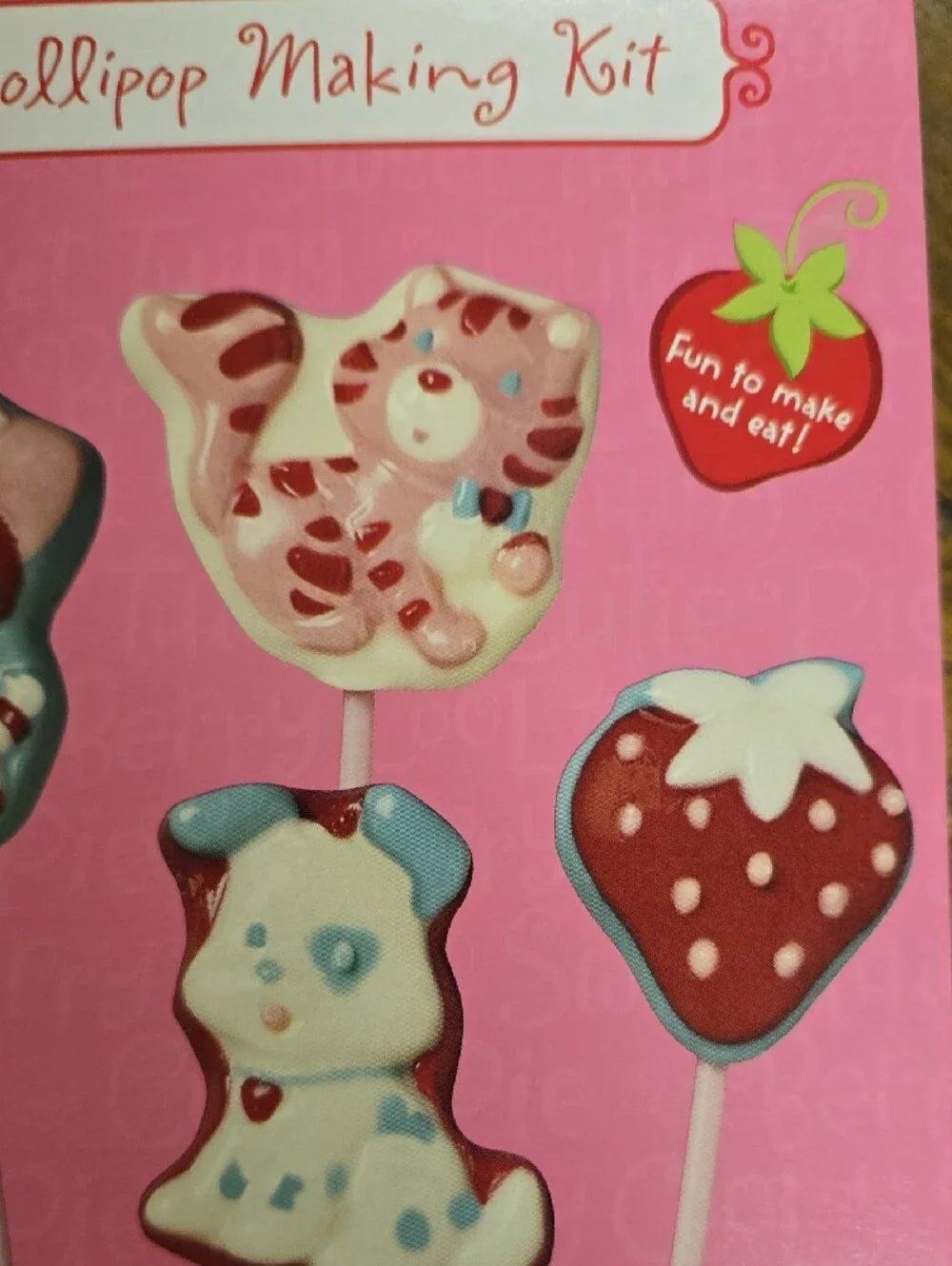 Strawberry Shortcake Lollipop Making Kit -2003